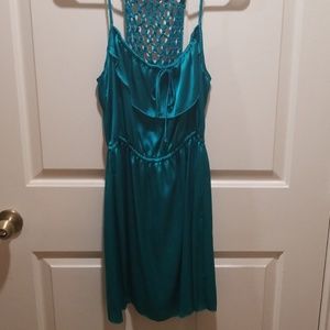 Teal Dress